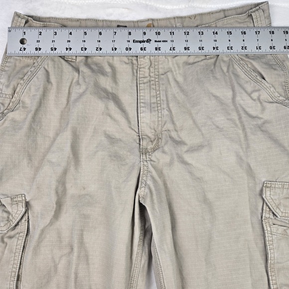Carrhart Men's Force Pants 38 x 34 Relaxed Fit Ripstop Canvas - Picture 5 of 13